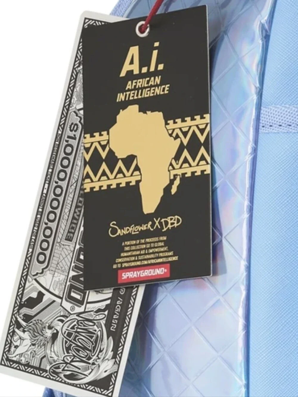 Sprayground A.I. African Intelligence The Ocean Within Backpack